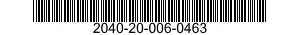 2040-20-006-0463 COVER,VENTILATORY 2040200060463 200060463