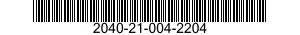 2040-21-004-2204  2040210042204 210042204