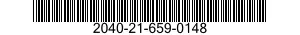 2040-21-659-0148 CHOCK,ROPE,OPEN 2040216590148 216590148