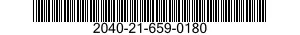 2040-21-659-0180  2040216590180 216590180