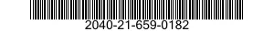 2040-21-659-0182  2040216590182 216590182