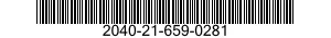 2040-21-659-0281  2040216590281 216590281