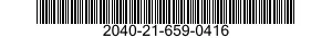 2040-21-659-0416  2040216590416 216590416