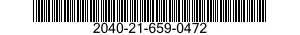 2040-21-659-0472 DIFFUSER,AIR 2040216590472 216590472
