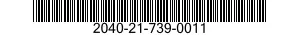 2040-21-739-0011 OAR 2040217390011 217390011