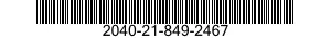 2040-21-849-2467  2040218492467 218492467