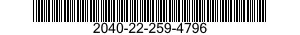 2040-22-259-4796  2040222594796 222594796