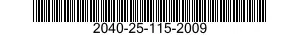 2040-25-115-2009  2040251152009 251152009