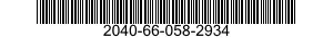 2040-66-058-2934 CLEAT,ROPE 2040660582934 660582934