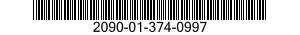 2090-01-374-0997 BLADE,WINDSHIELD WIPER 2090013740997 013740997