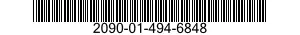 2090-01-494-6848 WINDSHIELD WIPER ASSEMBLY 2090014946848 014946848