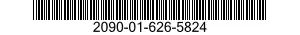 2090-01-626-5824 SEAT BELT ASSEMBLY 2090016265824 016265824