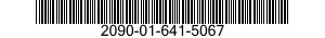 2090-01-641-5067 WINDSHIELD WIPER ASSEMBLY 2090016415067 016415067