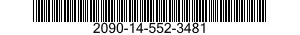 2090-14-552-3481 ARM,WINDSHIELD WIPER 2090145523481 145523481