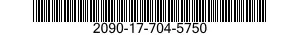 2090-17-704-5750 LADDER,JACOB'S 2090177045750 177045750