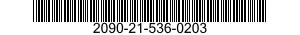 2090-21-536-0203  2090215360203 215360203
