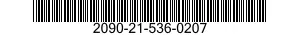 2090-21-536-0207  2090215360207 215360207