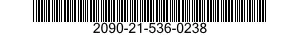 2090-21-536-0238  2090215360238 215360238