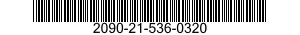 2090-21-536-0320  2090215360320 215360320