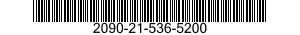 2090-21-536-5200 CABINET,KEY 2090215365200 215365200