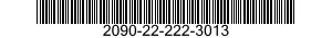 2090-22-222-3013  2090222223013 222223013