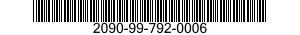 2090-99-792-0006  2090997920006 997920006