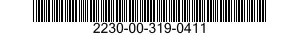 2230-00-319-0411  2230003190411 003190411