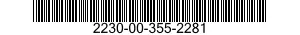 2230-00-355-2281  2230003552281 003552281