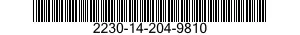 2230-14-204-9810  2230142049810 142049810