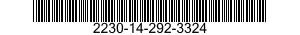 2230-14-292-3324  2230142923324 142923324