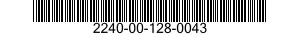 2240-00-128-0043  2240001280043 001280043