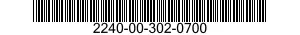 2240-00-302-0700  2240003020700 003020700