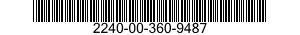 2240-00-360-9487  2240003609487 003609487