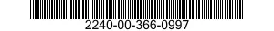 2240-00-366-0997  2240003660997 003660997