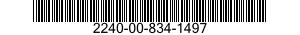 2240-00-834-1497 DUMMY COUPLING,RAILWAY AIR HOSE 2240008341497 008341497