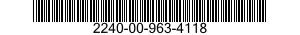 2240-00-963-4118  2240009634118 009634118