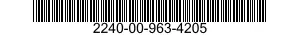 2240-00-963-4205  2240009634205 009634205