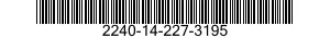2240-14-227-3195  2240142273195 142273195