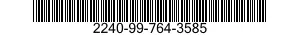 2240-99-764-3585 LOCKING PLATE 2240997643585 997643585