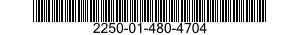 2250-01-480-4704 JOINT BAR,RAIL 2250014804704 014804704