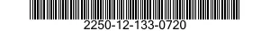 2250-12-133-0720 STOP,RAILWAY CAR 2250121330720 121330720