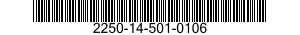 2250-14-501-0106 RAIL CLIP,RAILWAY 2250145010106 145010106