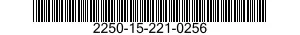 2250-15-221-0256 RAIL BAR (P/R MOT. 2250152210256 152210256