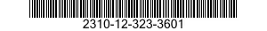 2310-12-323-3601 AUTOMOBILE,SEDAN 2310123233601 123233601