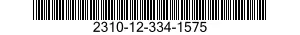 2310-12-334-1575 AUTOMOBILE,SEDAN 2310123341575 123341575