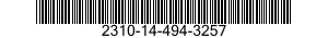 2310-14-494-3257 GRILLE 2310144943257 144943257
