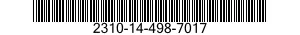 2310-14-498-7017 CABLE 2310144987017 144987017