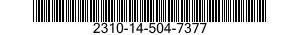 2310-14-504-7377 BUS,MOTOR 2310145047377 145047377