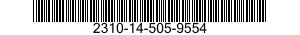 2310-14-505-9554 BUS,MOTOR 2310145059554 145059554