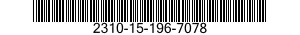 2310-15-196-7078 AUTOMOBILE,STATION WAGON 2310151967078 151967078